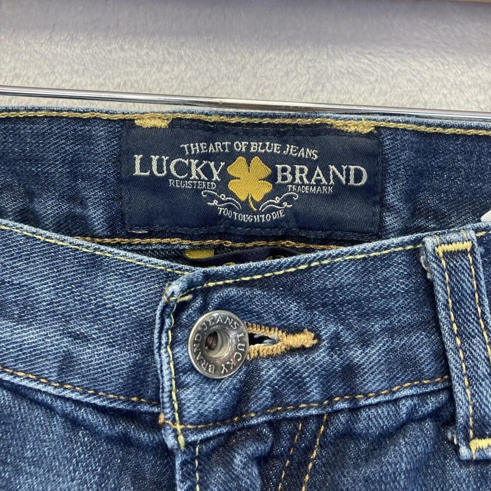 Lucky Brand Men's Straight Jeans - Blue 33x32- 221 Style - Picture 9 of 16